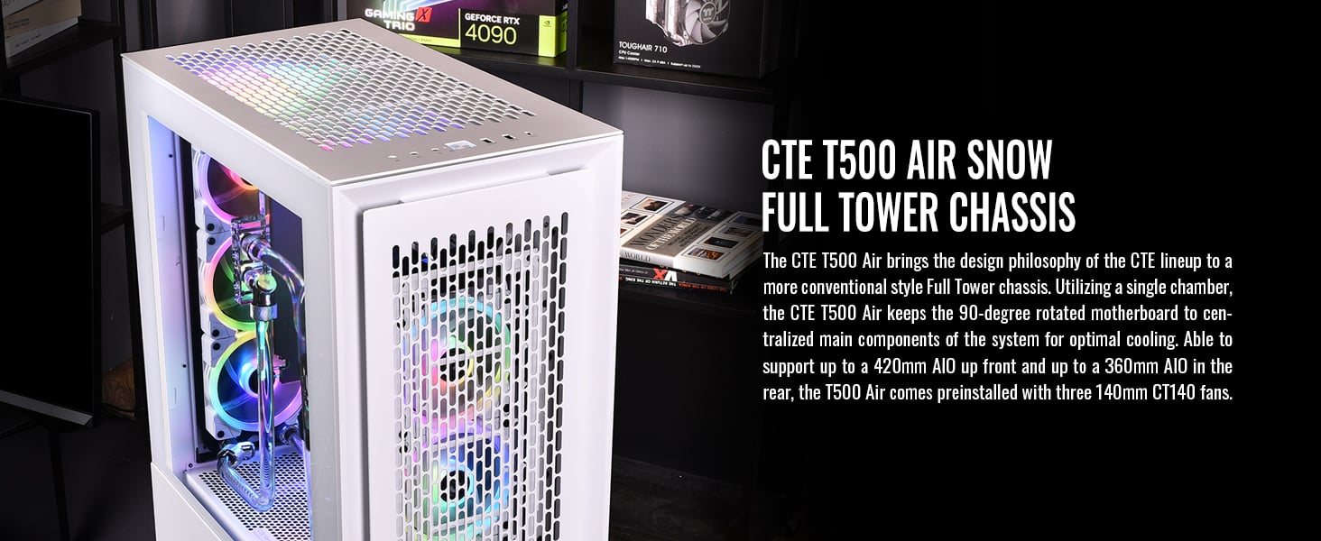 Thermaltake CTE T500 Air Snow E-ATX Full Tower Case